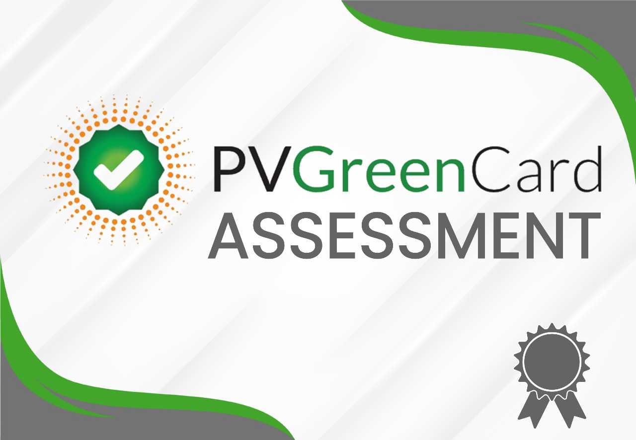 PV GreenCard Assessment